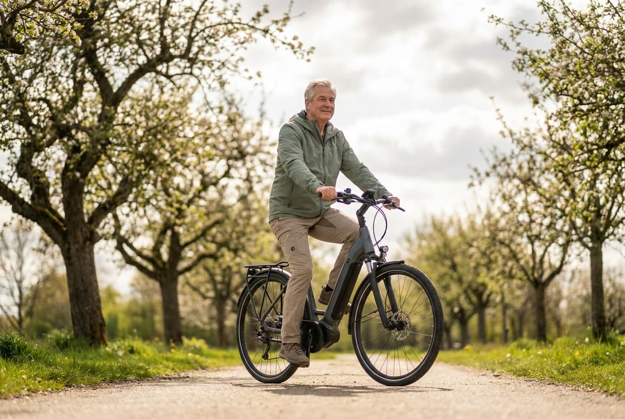 E-Bike Sattel für aufrechte Sitzposition: Maximaler Komfort